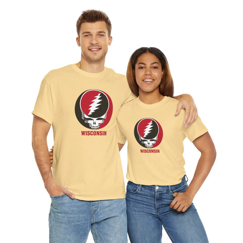 University of Wisconsin Grateful Dead T-Shirt Printify